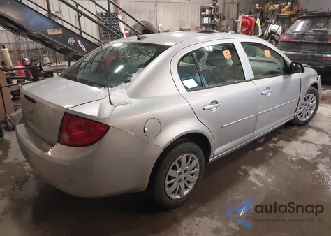 2010 Chevrolet Cobalt Lt из США, поврежденный, VIN 1G1AD5F52A7173867